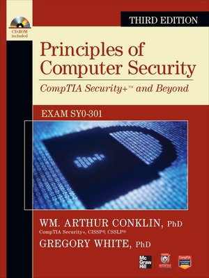cover image of Principles of Computer Security CompTIA Security+ and Beyond
